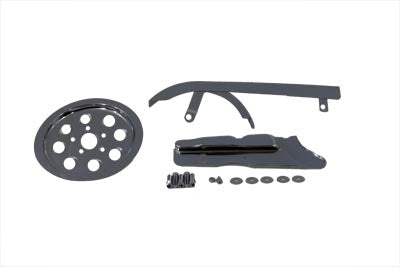 Chrome Belt Guard and Pulley Cover Kit - V-Twin Mfg.