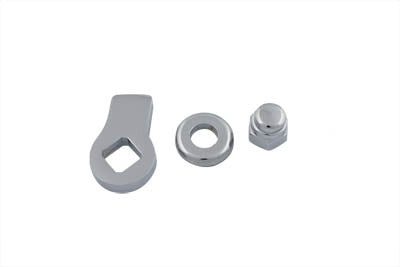 Kickstand Tab Kit Chrome - V-Twin Mfg.