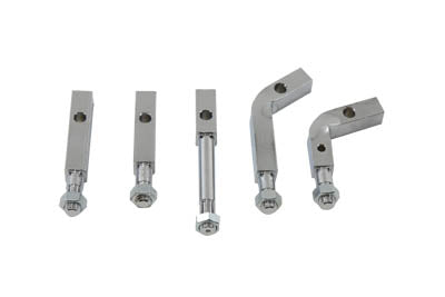 Footboard Mount Bracket Kit Chrome - V-Twin Mfg.