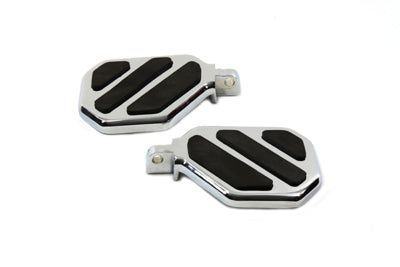 Chrome Mini Peg-Board Set with 3 Pad Design - V-Twin Mfg.