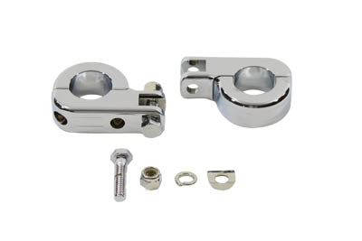 Billet Footpeg Mount Set - V-Twin Mfg.