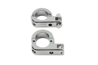 Chrome Billet Footpeg Mount - V-Twin Mfg.