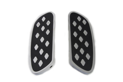 Passenger Footboard Set with Diamond Design - V-Twin Mfg.