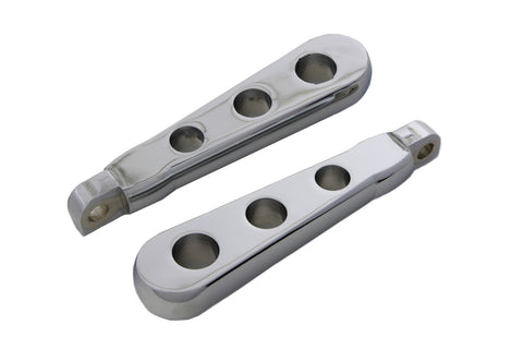 Chrome Spoon Footpeg Set - V-Twin Mfg.