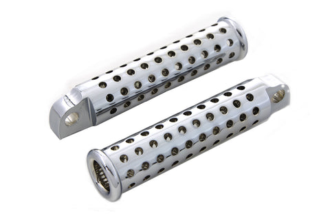 Chrome Silence Footpeg Set - V-Twin Mfg.