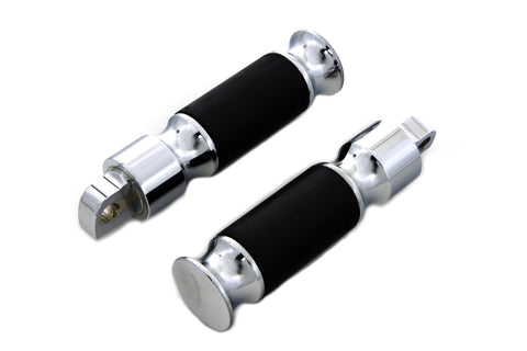 Groove Contour Vibra Cushion Peg Footpeg Set - V-Twin Mfg.