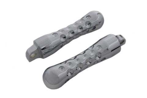 Chrome Contour Agostinni Footpeg Set - V-Twin Mfg.