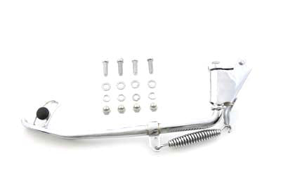 Jiffy Kickstand Assembly Chrome 2 inch Under - V-Twin Mfg.