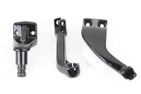 Black Driver Replica Footpeg Mount Set - V-Twin Mfg.