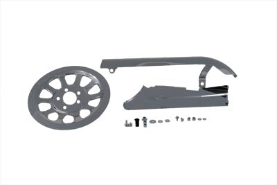 Chrome Belt Guard Kit - V-Twin Mfg.