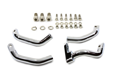 Footboard Extension Kit Chrome - V-Twin Mfg.
