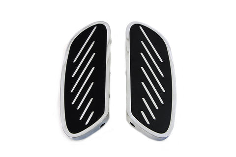 Passenger Footboard Set with Rail Design - V-Twin Mfg.