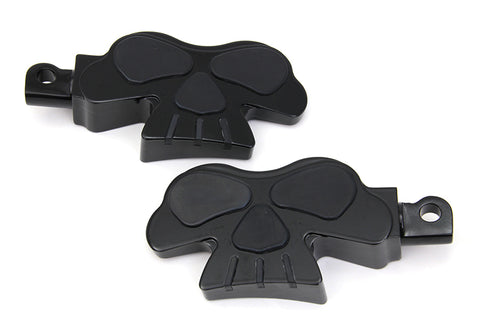 Skull Face Footpeg Set - V-Twin Mfg.