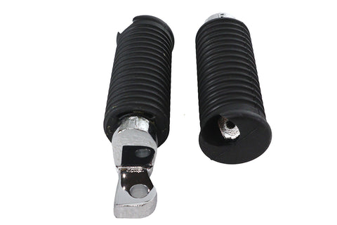 Chrome Drop Style Footpeg Set - V-Twin Mfg.