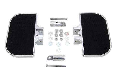 Passenger Mini Footboard Set Rubber Style - V-Twin Mfg.