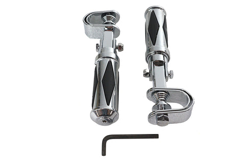 Diamond Style Footpeg Set - V-Twin Mfg.