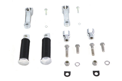 FX Footpeg Mount Kit Chrome - V-Twin Mfg.