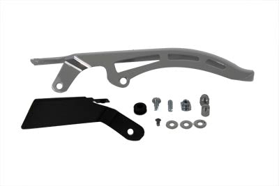 Chrome Rear Belt Guard Upper - V-Twin Mfg.
