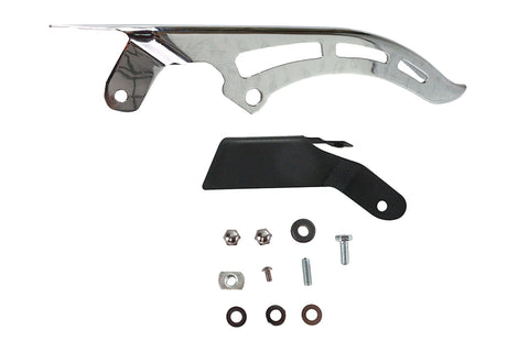 Chrome Rear Upper Belt Guard - V-Twin Mfg.