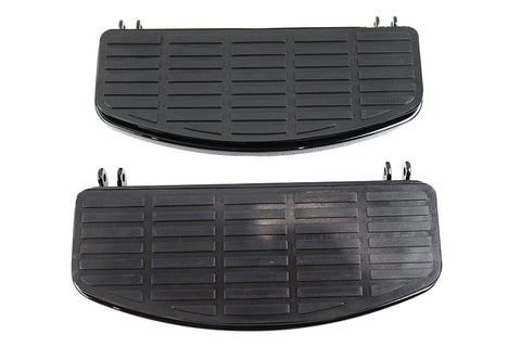 'D' Driver Footboard Set Black - V-Twin Mfg.