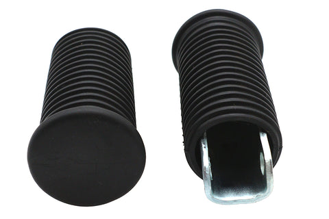Replica Driver Footpeg Set Zinc Plated - V-Twin Mfg.