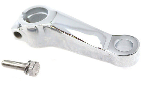 Spline Footpeg Support Chrome - V-Twin Mfg.