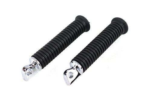 Rubber Style Extended Footpeg Set - V-Twin Mfg.