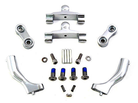 Adjustable Passenger Footboard Mount Set - V-Twin Mfg.