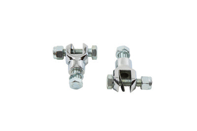 Footpeg Yoke Set Chrome - V-Twin Mfg.