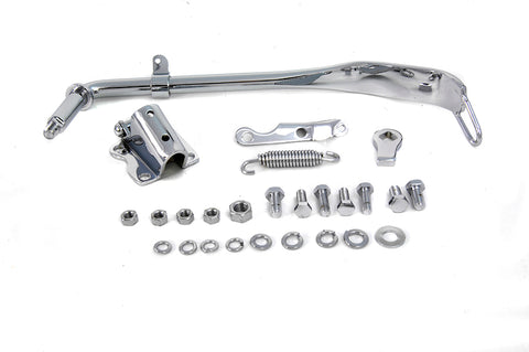 Jiffy Kickstand Assembly Chrome - V-Twin Mfg.