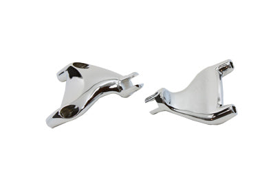 Footpeg Bracket Set Passenger Chrome - V-Twin Mfg.