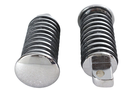 O-Ring Style Footpeg Set Chrome - V-Twin Mfg.