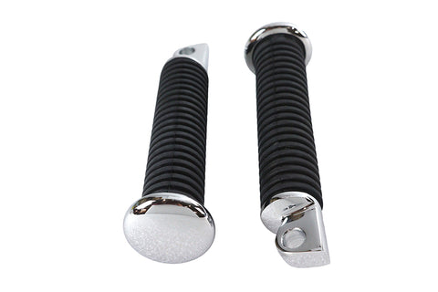 Rubber Style Extended Footpeg Set - V-Twin Mfg.