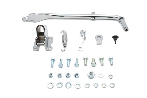 Jiffy Kickstand Assembly Chrome - V-Twin Mfg.