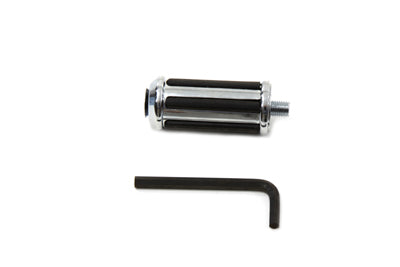 Shifter Footpeg Chrome Rail Design - V-Twin Mfg.