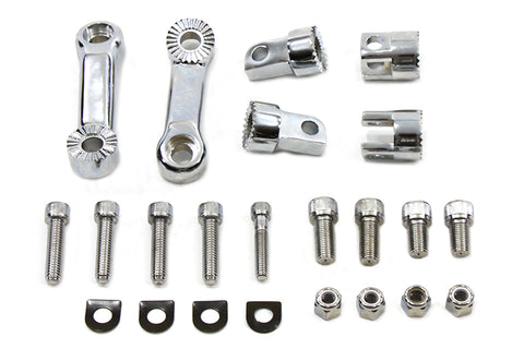Driver Footpeg Mount Set Adjustable - V-Twin Mfg.