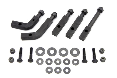 Footboard Mount Bracket Kit Parkerized - V-Twin Mfg.