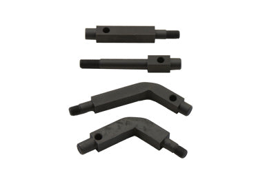 Replica Footboard Mount Bracket Kit Black - V-Twin Mfg.
