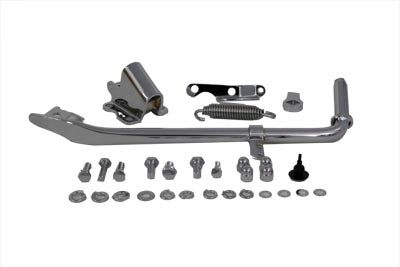 Jiffy Kickstand Assembly Chrome - V-Twin Mfg.
