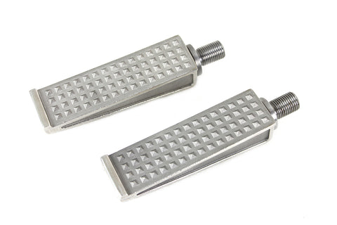 Anderson Footpeg Set Stainless Steel - V-Twin Mfg.
