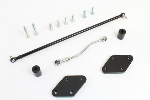 Reduced Reach Forward Control Kit Black - V-Twin Mfg.