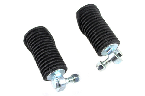 FXR Driver Footpeg Set Zinc Plated - V-Twin Mfg.