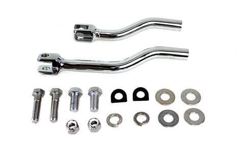 Chrome Footpeg Support Bar Set - V-Twin Mfg.