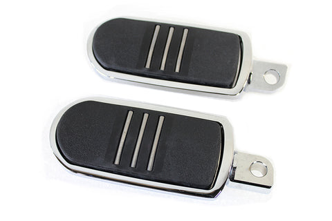Chrome Small Streamliner Style Footpeg Set - V-Twin Mfg.