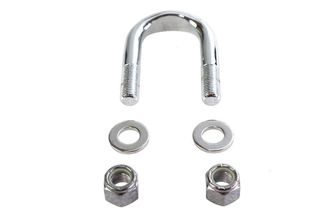 Clutch Booster Bracket U-Bolt Chrome - V-Twin Mfg.