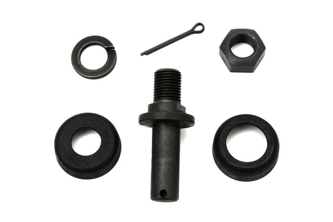 Parkerized Rear Brake Shoe Pivot Stud and Cup Assembly - V-Twin Mfg.