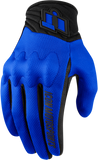 ICON Anthem 2 CE™ Gloves - Blue - Medium 3301-3678