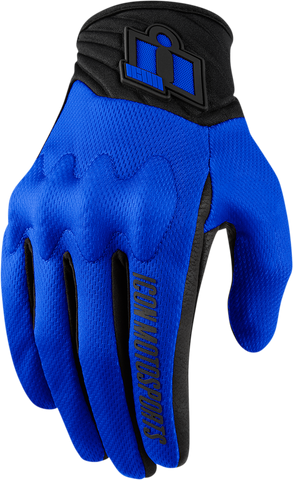 ICON Anthem 2 CE™ Gloves - Blue - Medium 3301-3678