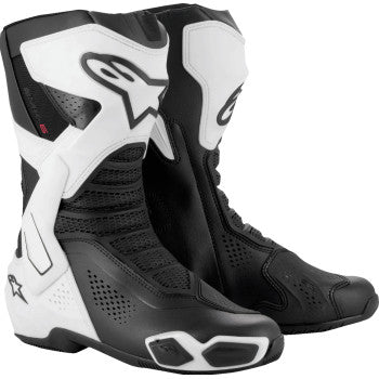 ALPINESTARS SMX-6 V3 Vented Boots - Black/White - US 12/EU 47 2223225-21-47