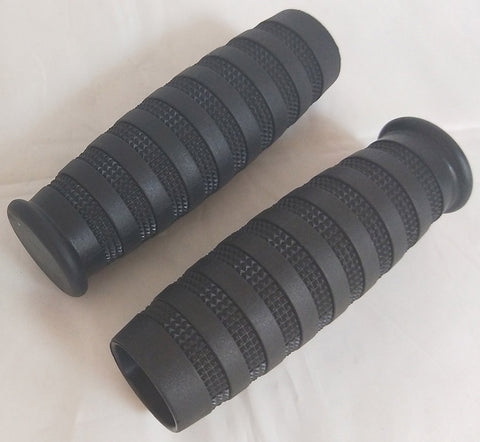 Black Grip Set - V-Twin Mfg.